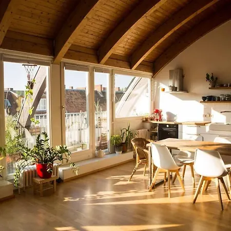 Penthouse + 2 Balconies & Terrace Daire Berlin